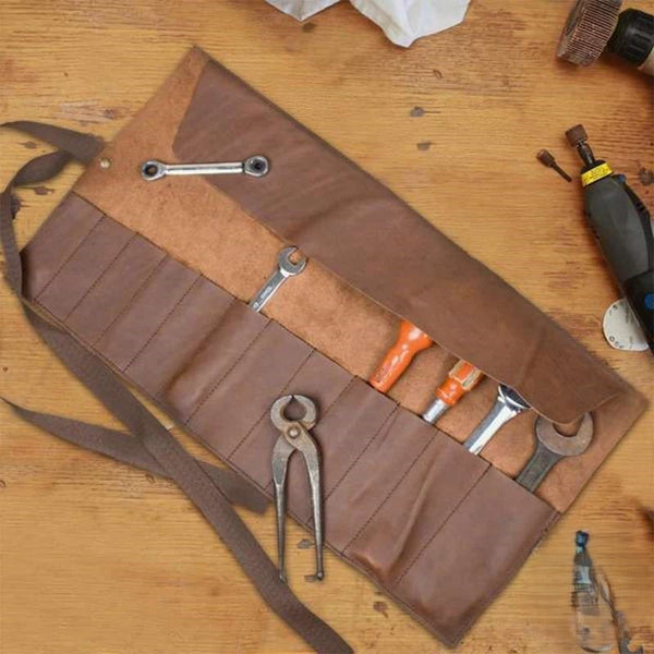 Brown Classic Tool Wrap