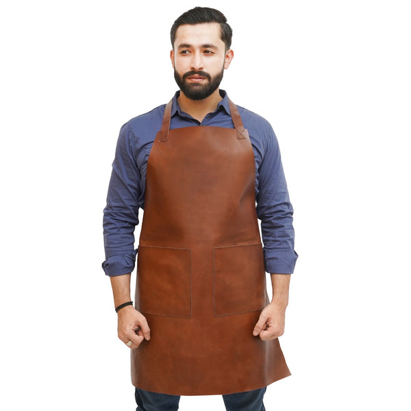 Handmade Leather Apron for Butcher