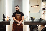 Leather Barber Aprons