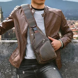 Leather Sling Bag