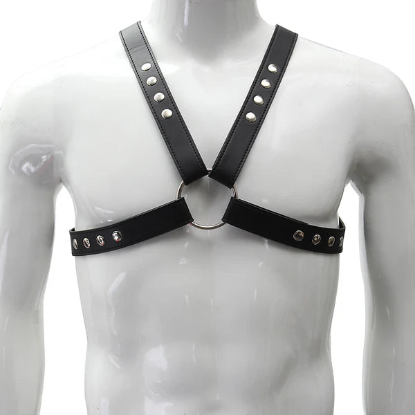 Mens Leather Harness