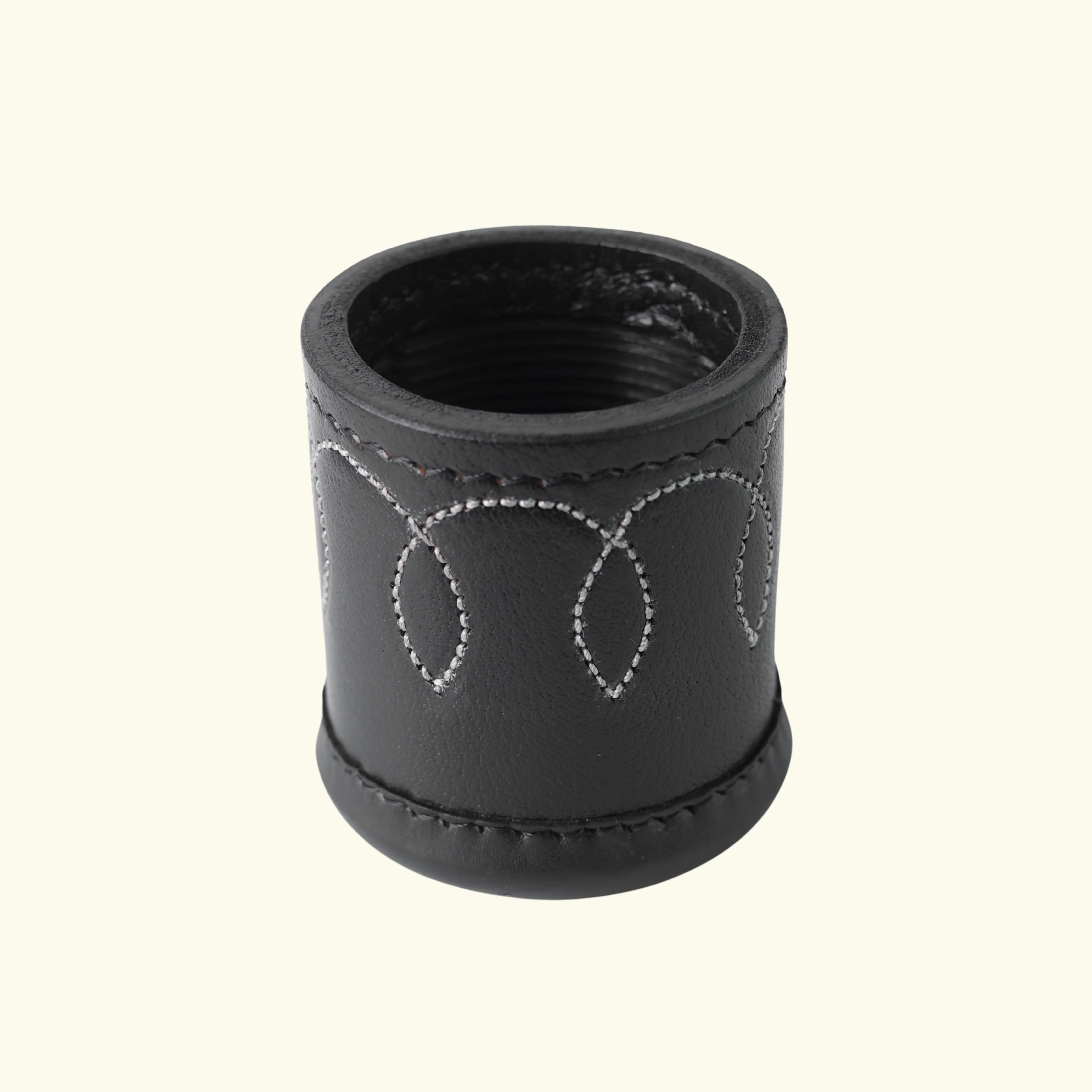 Leather Dice Cups, Black Dice Cup, Leather Dice Cup, Dice Shaker, Leather Dice Shaker