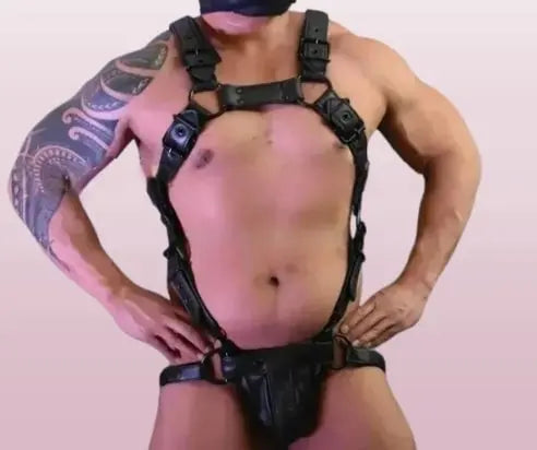 leather harness, leather gay harness, leather bondage harness, mens leather harness, leather harness for men, bondage harness, gay harness, gay leather harness, mens leather harness