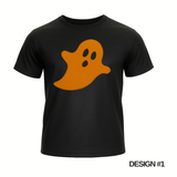 Halloween Premium Leather T Shirts For Men