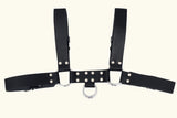 specification image of Leather Bulldog Chest Harness