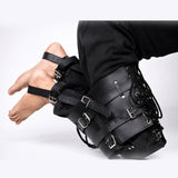 Leather Leg Binder – Premium Pet Play Restraint