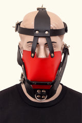 Leather Bondage Muzzle Gag, Leather Muzzle Gag, Leather Bondage Gag, Leather  Gag