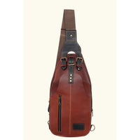 Genuine Men's Leather Sling Bag