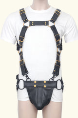 Bold and Stylish Jockstrap with Harness