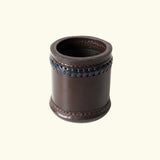 Leather Dice Cups, Brown Dice Cup, Leather Dice Cup, Dice Shaker, Leather Dice Shaker, Leather Antique Dice Cup