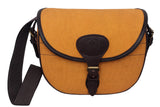 Canvas Leather Cartridge Bag, Canvas Cartridge Bag, shotgun cartridge bag, leather shoulder bag
