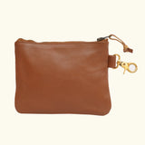 leather golf pouch, golf accessories, leather golf ball bag, leather golf bag, canvas leather golf bag