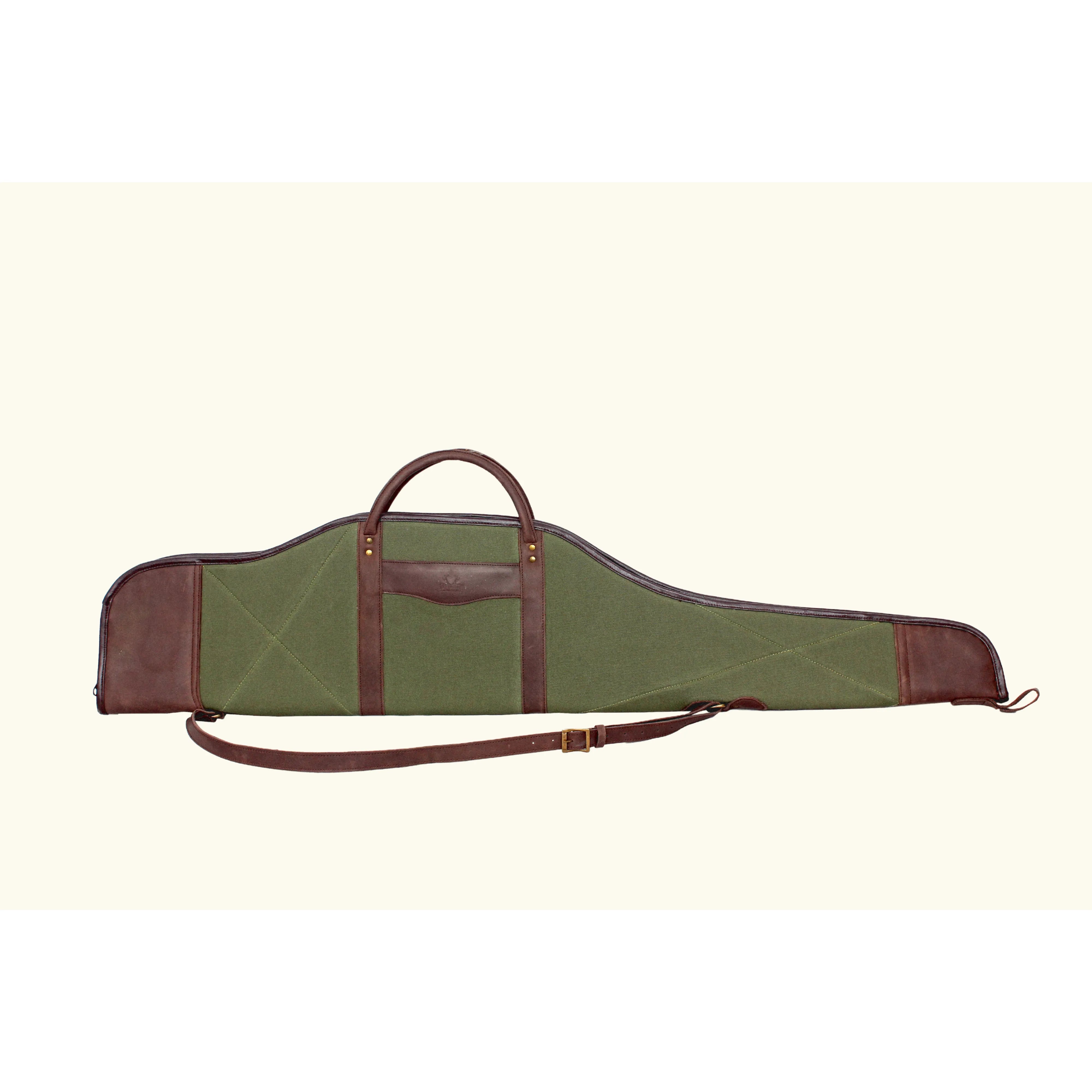 canvas leather rifle case, canvas rifle case, leather guncase, leather rifle case , rifle case