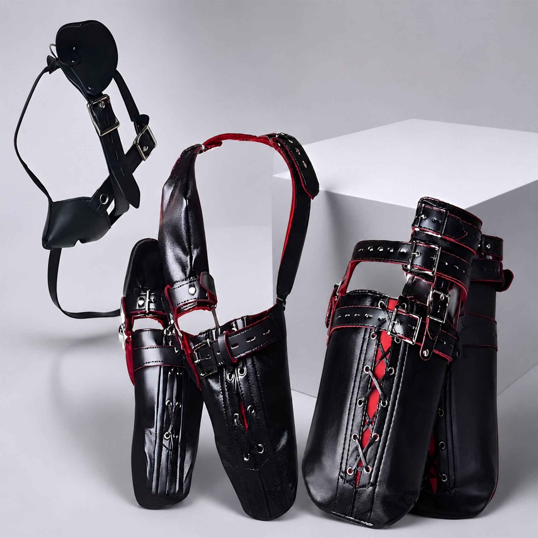 Premium Puppy Play Leather Cosplay Set