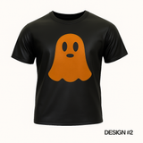Halloween Premium Leather T Shirts For Men