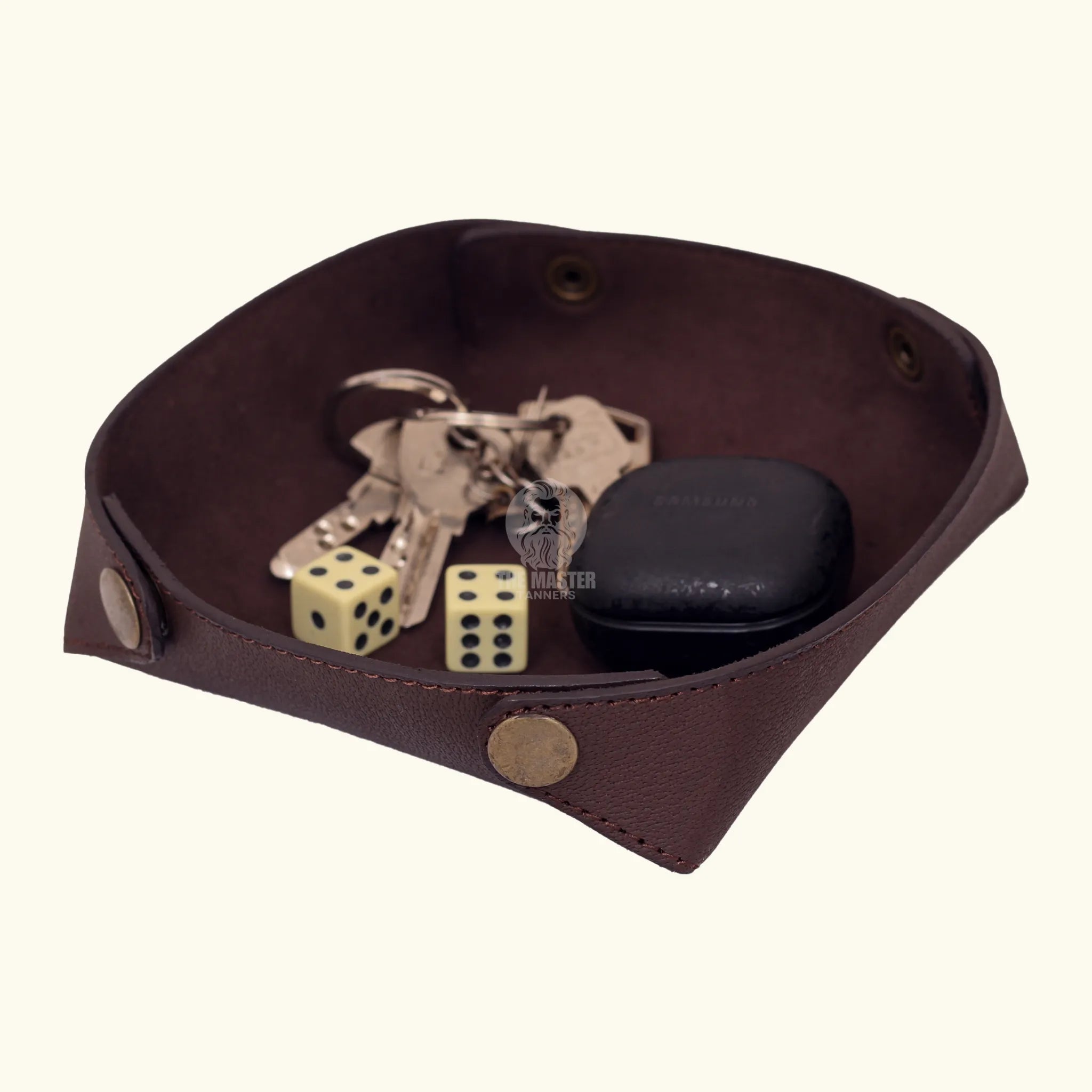 leather valet tray, valet tray for daily essentials, valet tray, leather tray