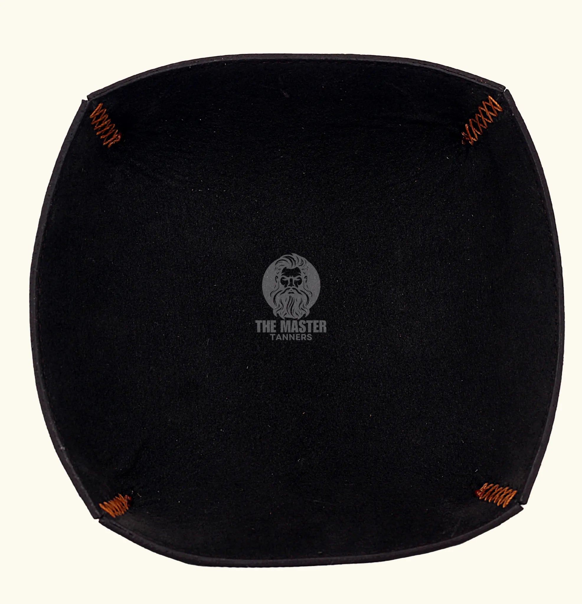 leather valet tray, valet tray, brown leather valet tray