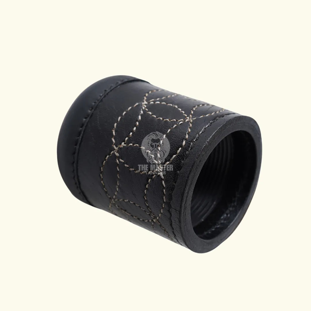 Leather Dice Cups, Black Dice Cup, Leather Dice Cup,  Dice Shaker, Dice Roller