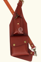 Shoulder Holster Bag, Leather Holster Bag, leather holster bag