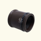 Leather Dice Cups, Brown Dice Cup, Leather Dice Cup, Dice Shaker, Leather Dice Shaker, Leather Antique Dice Cup