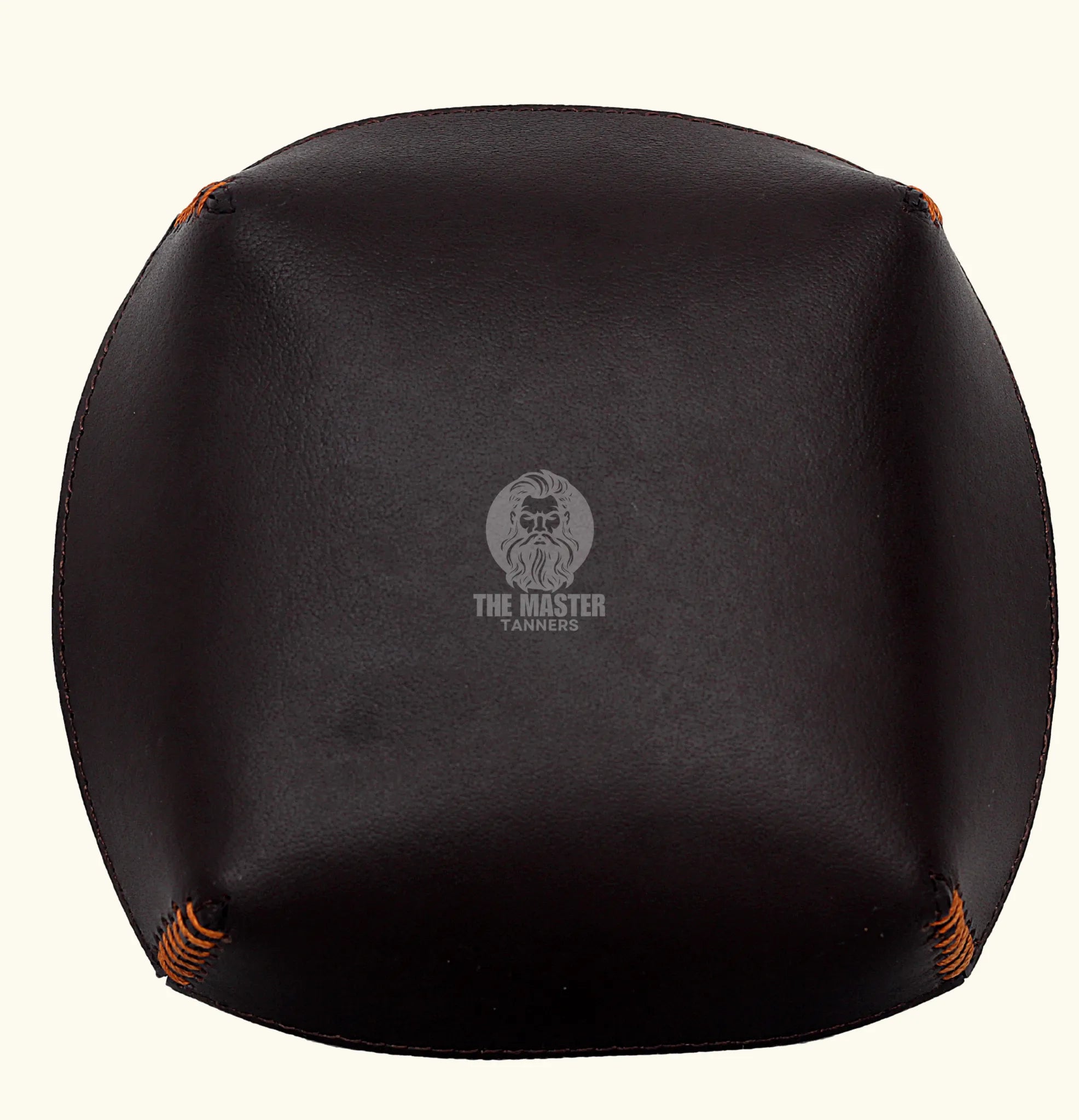 leather valet tray, valet tray, brown leather valet tray