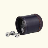 Leather Dice Cups, Purple Dice Cup, Leather Dice Cup, Dice Shaker, Leather Dice Shaker