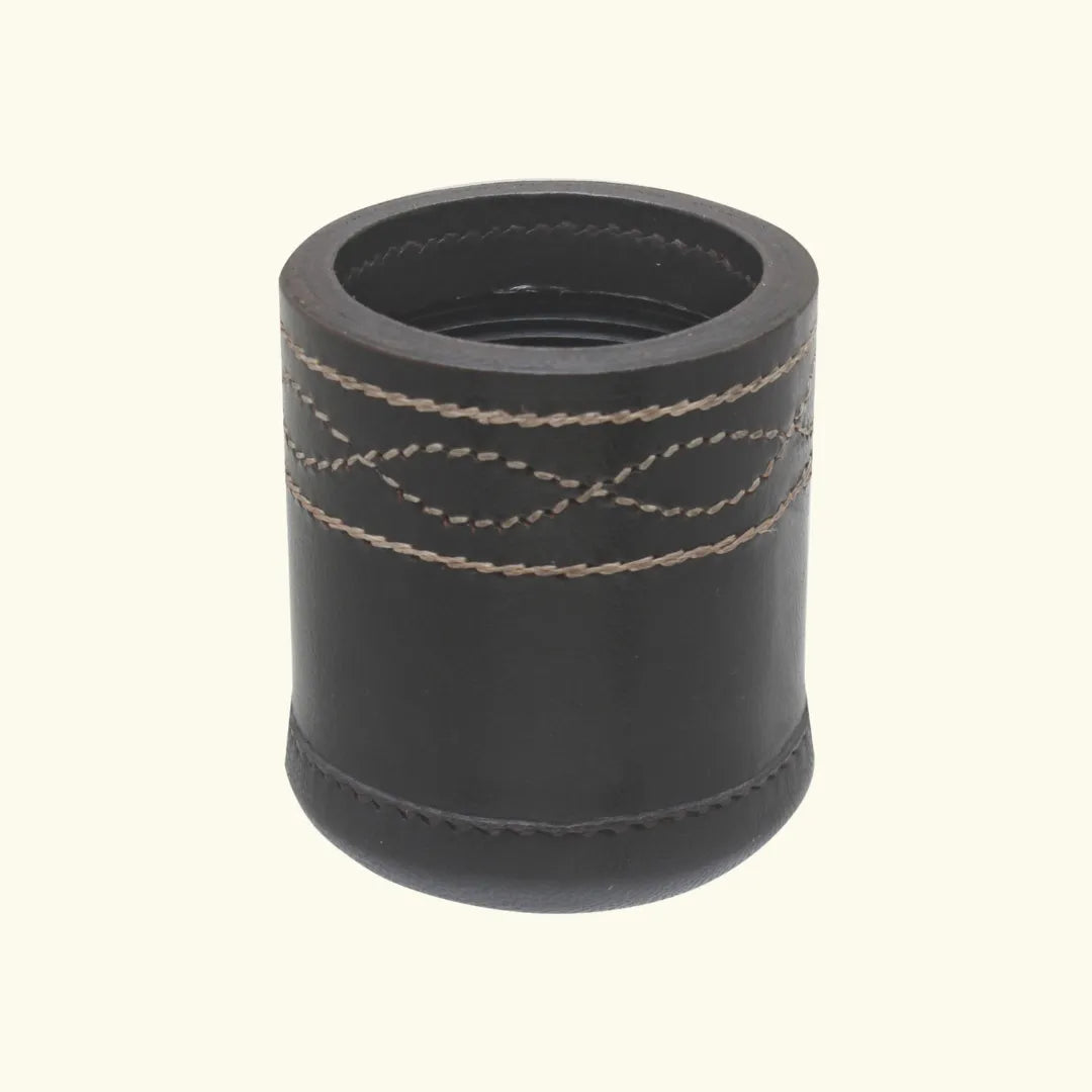 Leather Dice Cups, Brown Dice Cup, Leather Dice Cup, Dice Shaker, Leather Dice Shaker, yahtzee dice cup