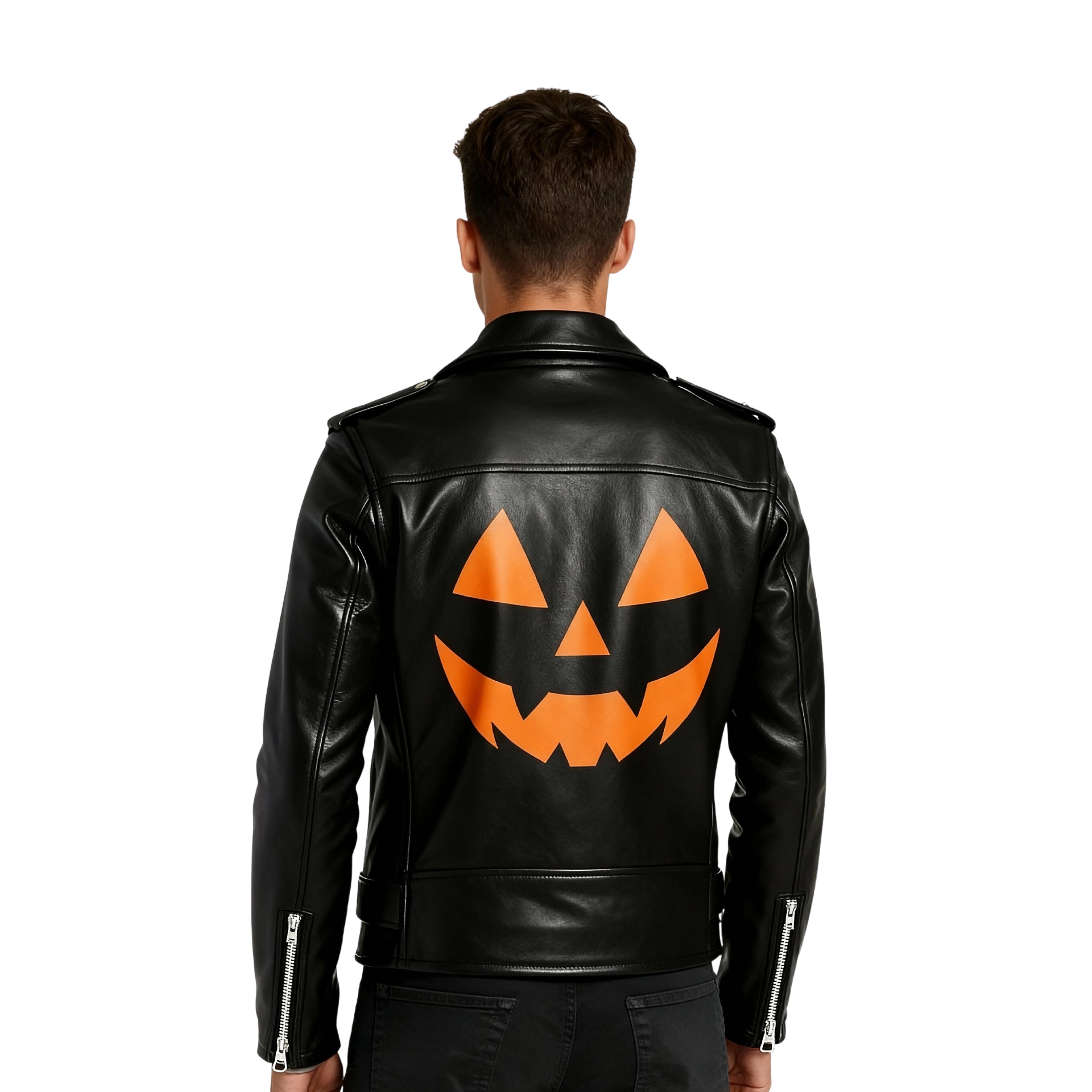 Halloween Premium Leather Jacket For Men