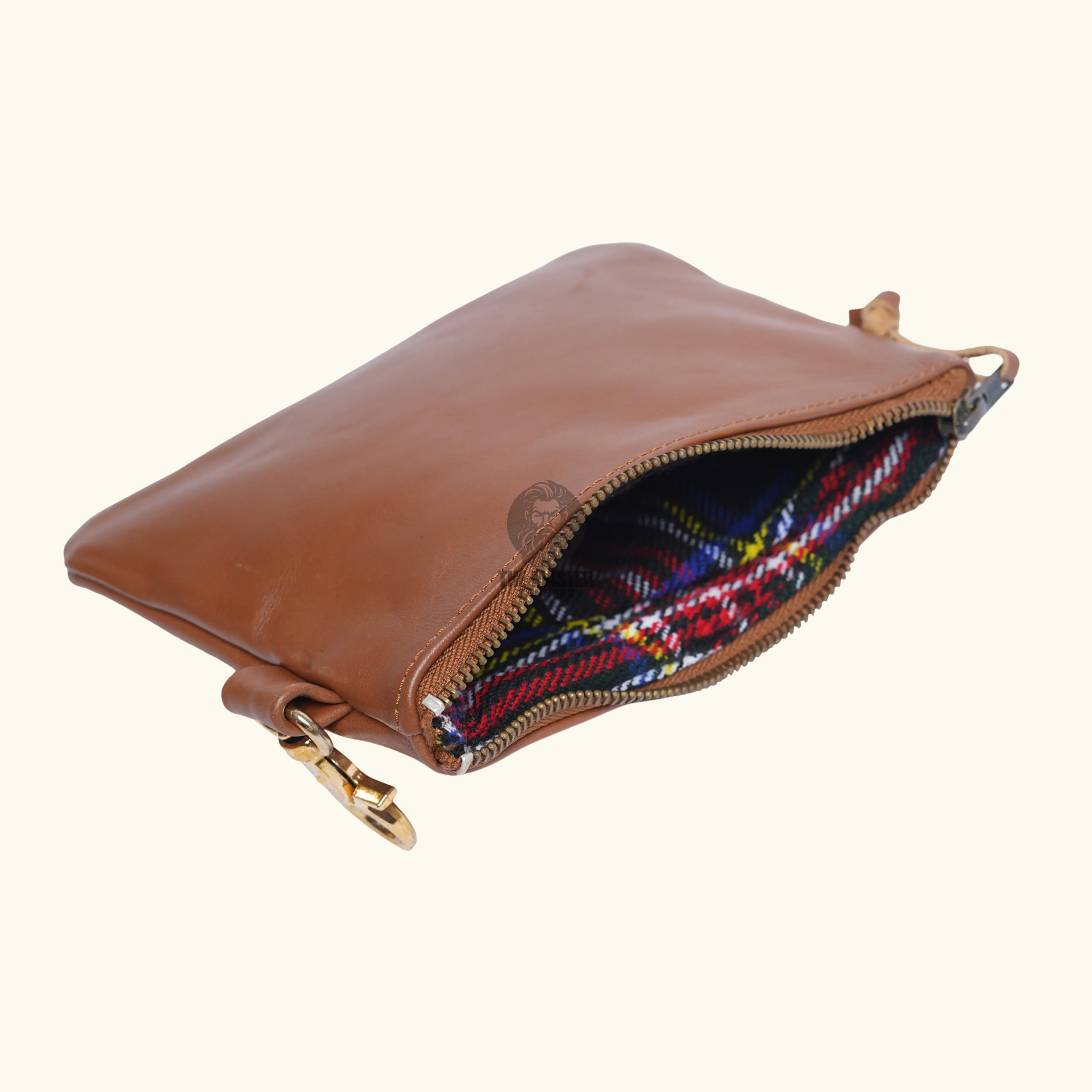 leather golf pouch, golf accessories, leather golf ball bag, leather golf bag, canvas leather golf bag