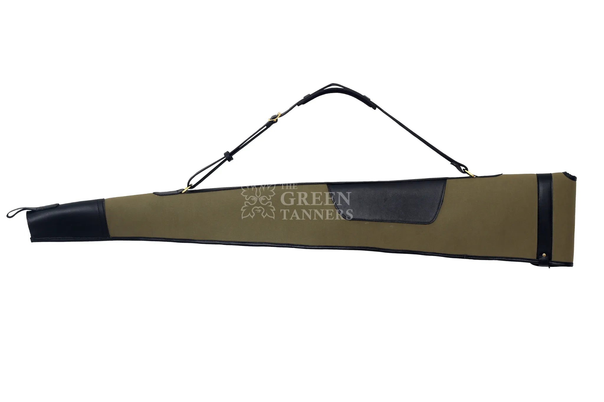 Canvas Leather Slip Case, Shotgun Slip Case, Canvas Slip Cover, Gun Case  