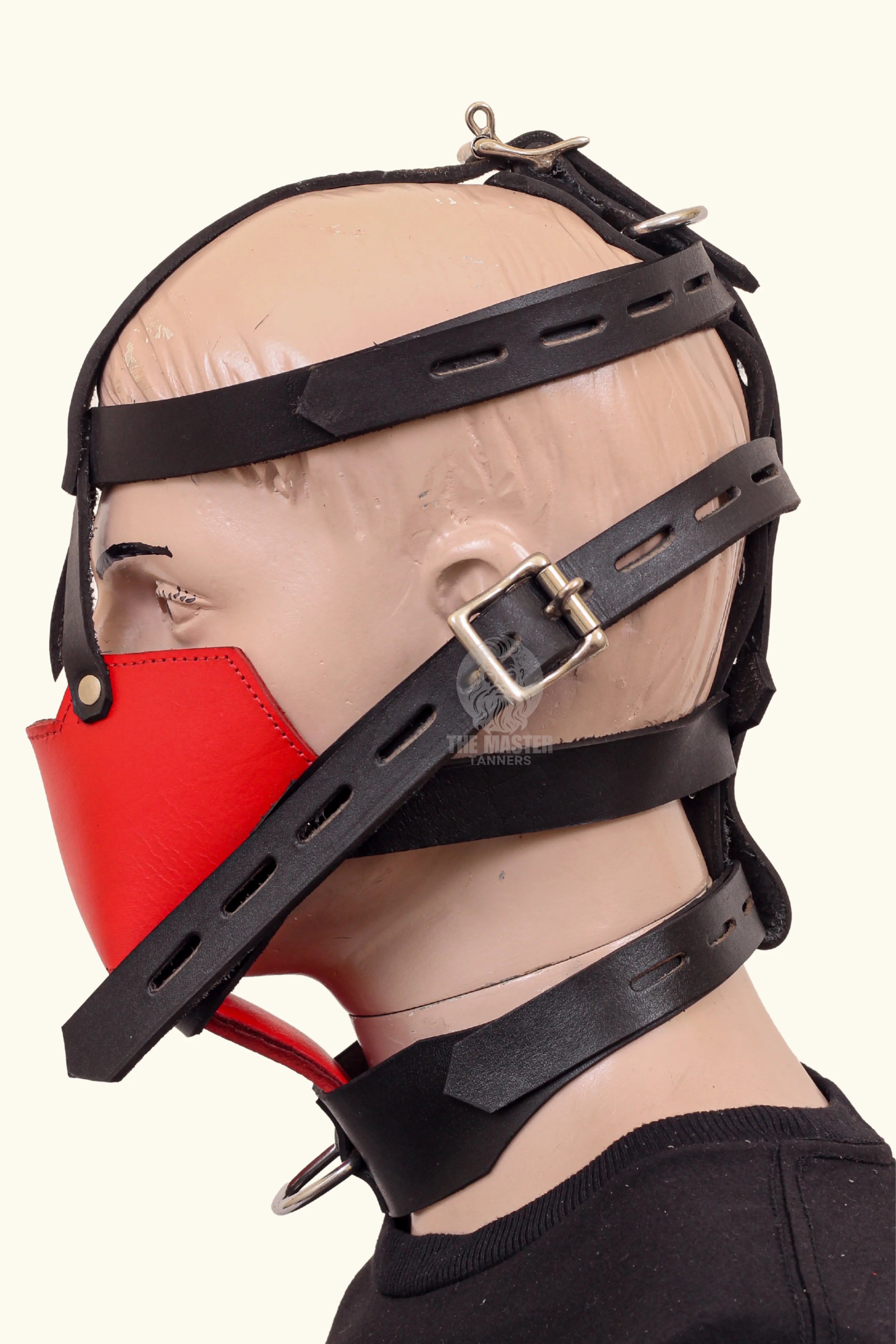 Leather Bondage Muzzle Gag, Leather Muzzle Gag, Leather Bondage Gag, Leather  Gag