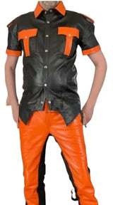 gay leather pants, gay leather shirts, pants and shirts, leather pants 