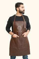 leather apron, brown leather apron, chef apron, bartender apron, butcher apron, bbq apron, barber apron, woodworking apron, carpenter apron, blacksmith apron, apron with pocket