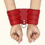 Leather Handcuffs, Bondage Handcuffs, Black Cuffs, Handcuffs, BDSM Cuffs, leather bdsm handcuffs,  leather handcuffs
