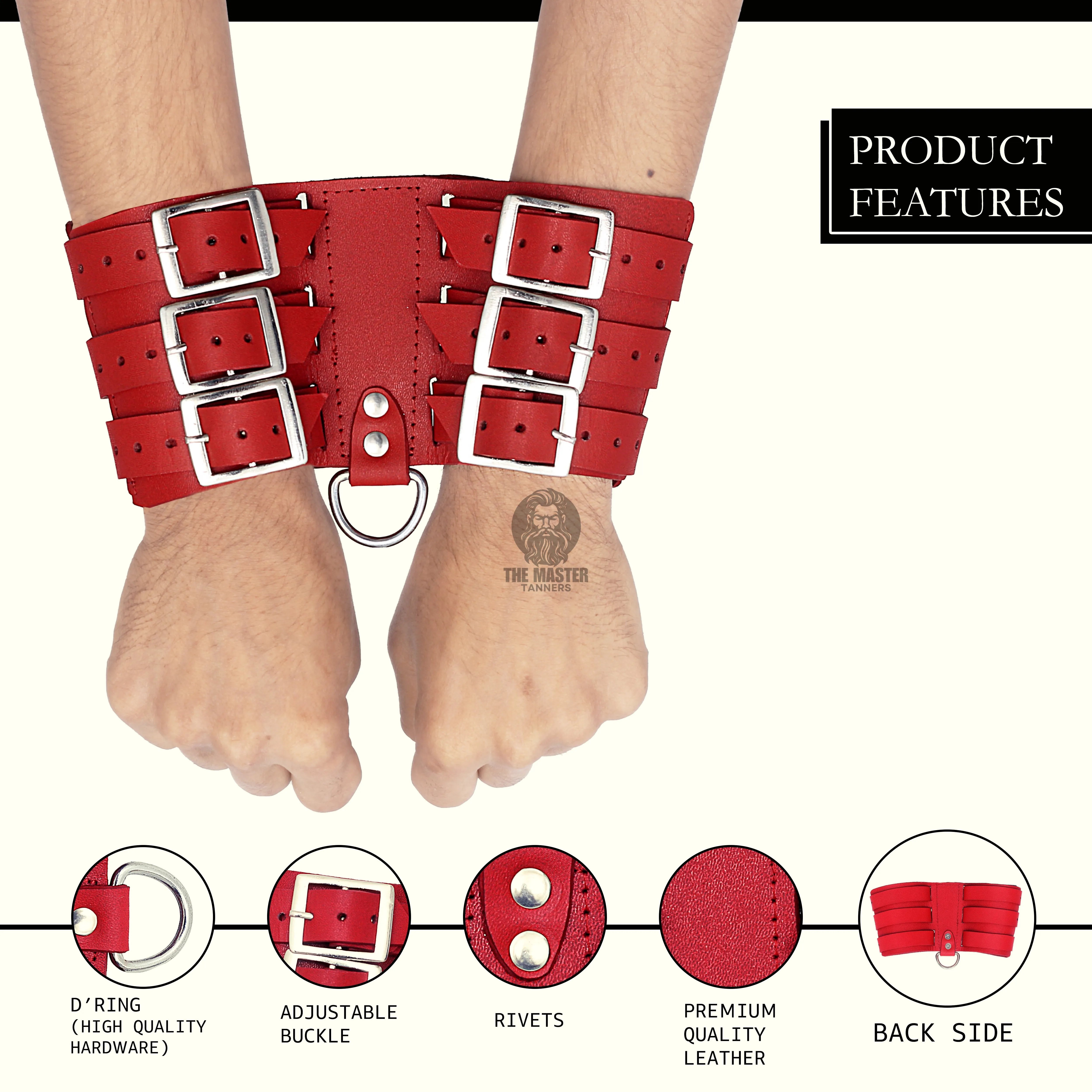 Leather Handcuffs, Bondage Handcuffs, Black Cuffs, Handcuffs, BDSM Cuffs, leather bdsm handcuffs,  leather handcuffs
