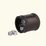 Leather Dice Cups, Brown Dice Cup, Leather Dice Cup, Dice Shaker, Leather Dice Shaker, Leather Antique Dice Cup