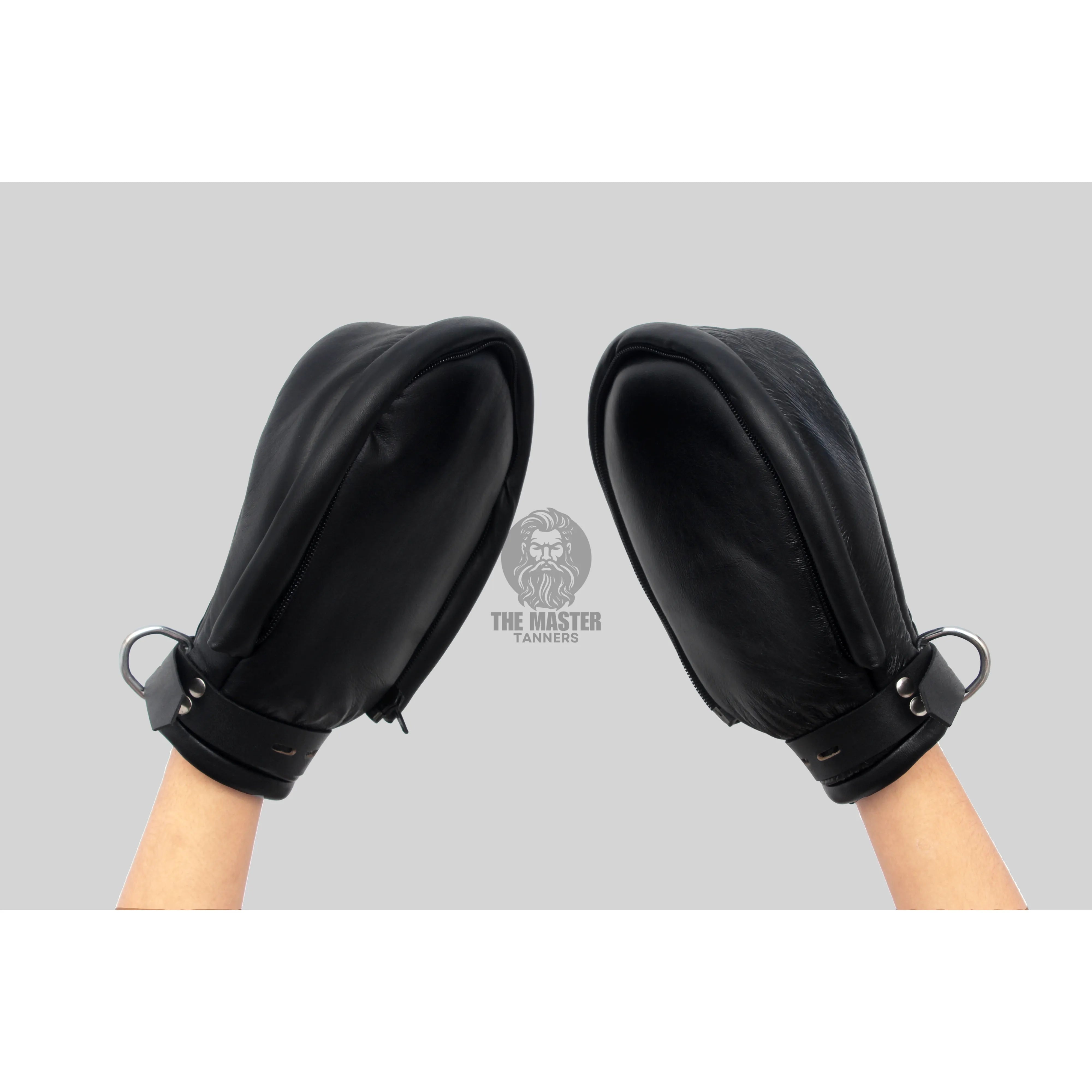  leather bondage mittens, leather mitts, leather bondage mitts, bdsm mittens, bdsm mitts, bondage mittens