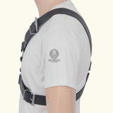 Mens Leather Bulldog Harness -front image