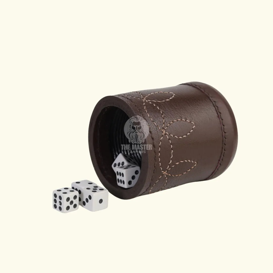 Leather Dice Cups, Black Dice Cup, Leather Dice Cup, Dice Shaker, Leather Dice Shaker