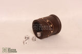 leather dice cups, brown leather dice cups, genuine dice cups