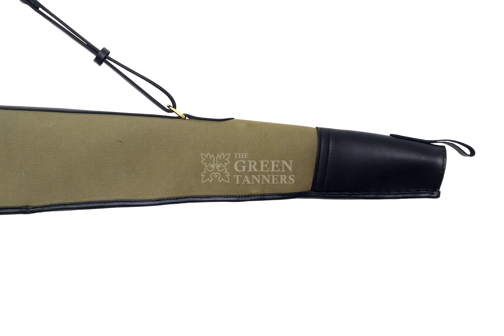 Canvas Leather Slip Case, Shotgun Slip Case, Canvas Slip Cover, Gun Case  