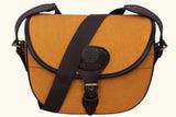 Canvas Leather Cartridge Bag, Canvas Cartridge Bag, shotgun cartridge bag, leather shoulder bag