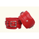 Leather Ankle and wrist cuffs,  BDSM Ankle and wrist cuffs