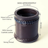 Leather Dice Cups, Brown Dice Cup, Leather Dice Cup, Dice Shaker, Leather Dice Shaker, Leather Antique Dice Cup