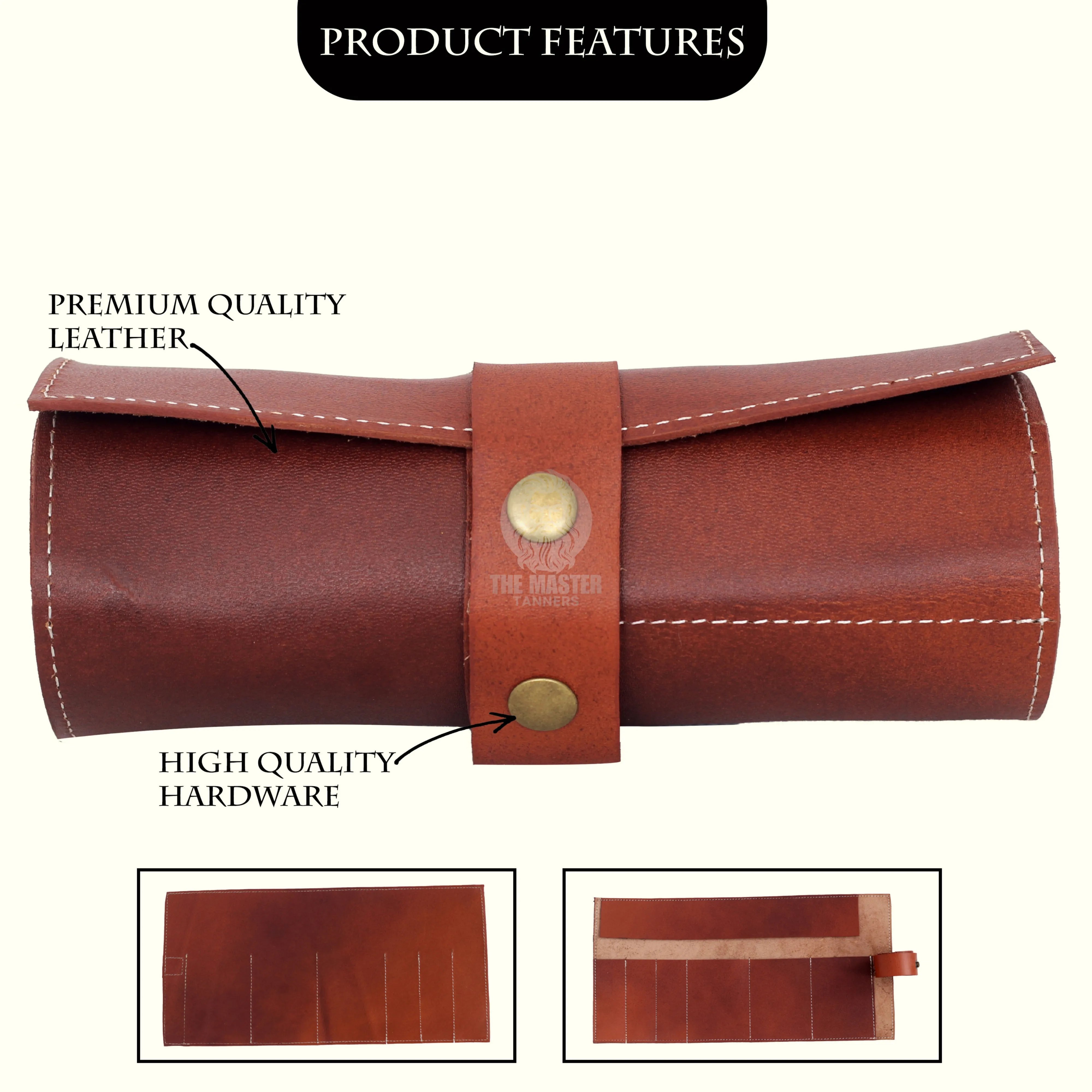 Leather Watch Roll