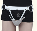      leather jockstrap, leather jockstrap with removable cod piece, leather thong, leather underwear, BDSM Jockstrap, leather bondage jockstrap, brown soft leather jockstrap