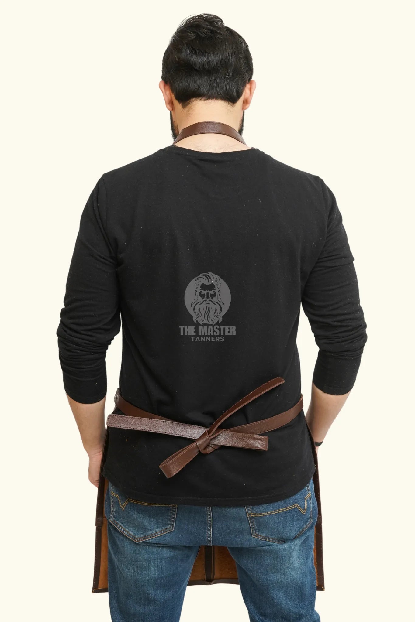 leather apron, brown leather apron, chef apron, bartender apron, butcher apron, bbq apron, barber apron, woodworking apron, carpenter apron, blacksmith apron, apron with pocket