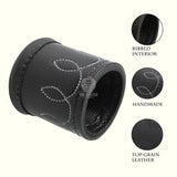 Leather Dice Cups, Black Dice Cup, Leather Dice Cup, Dice Shaker, Leather Dice Shaker