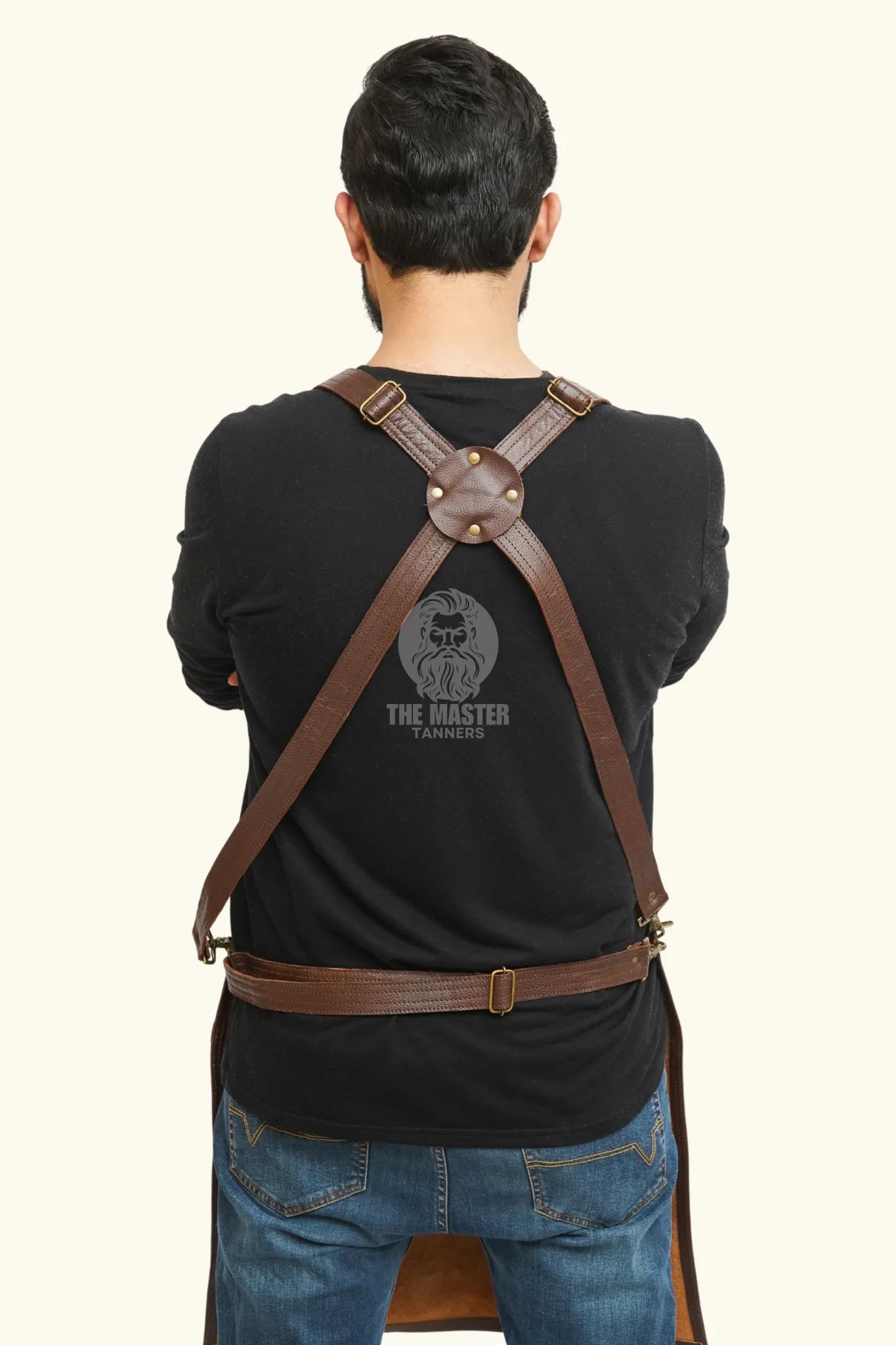 Leather work apron with pockets, Leather Aprons, Leather Woodworking Apron, Leather Butcher Apron, Leather Chef Apron, Leather Blacksmith Apron, Leather Barber Apron, Leather BBQ Apron, Leather Carpenters Apron, Leather Welding Apron