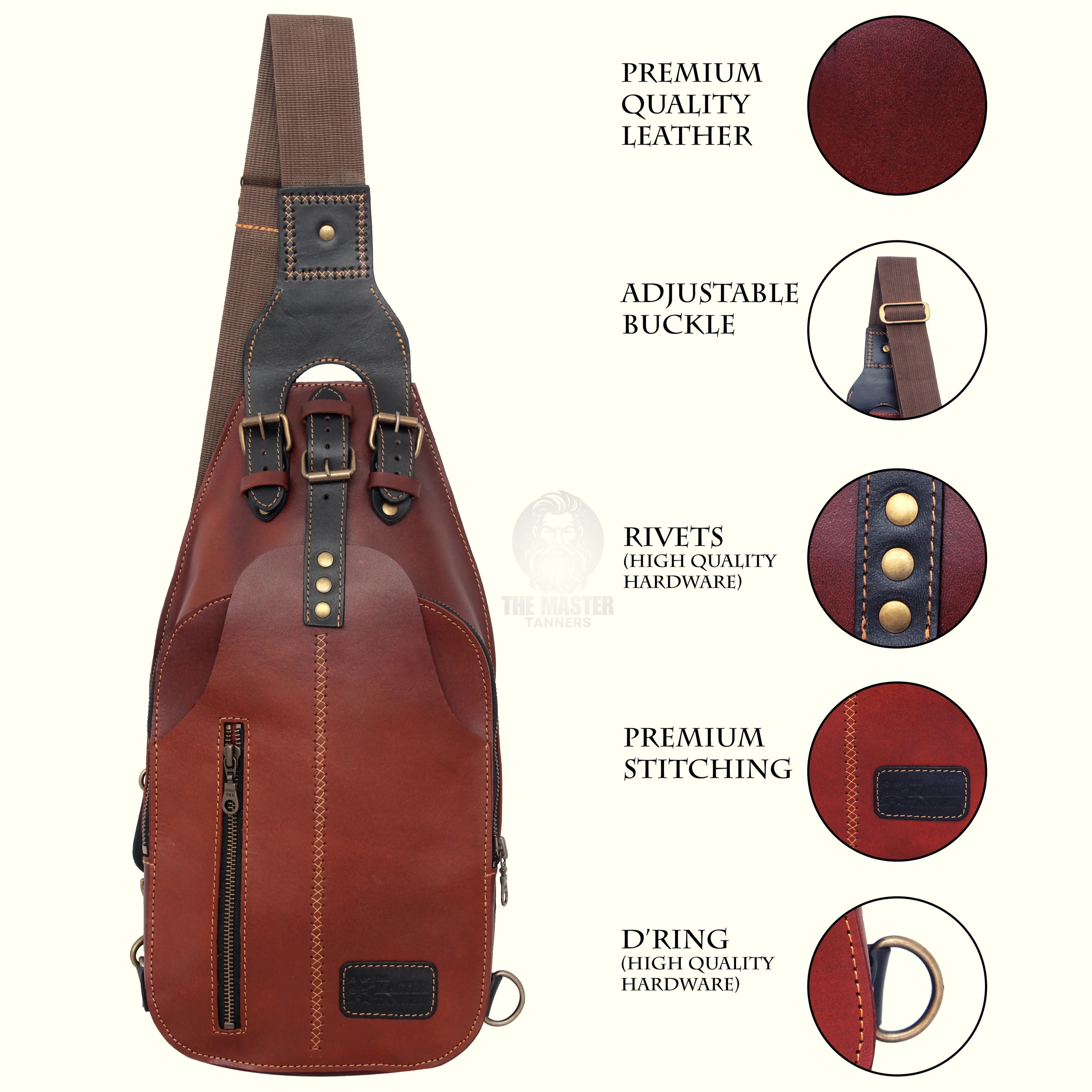 Sling bag for men, Crossbody Bag, Leather Sling Bag, Sling Bag, Mens sling bag, mens leather sling bag